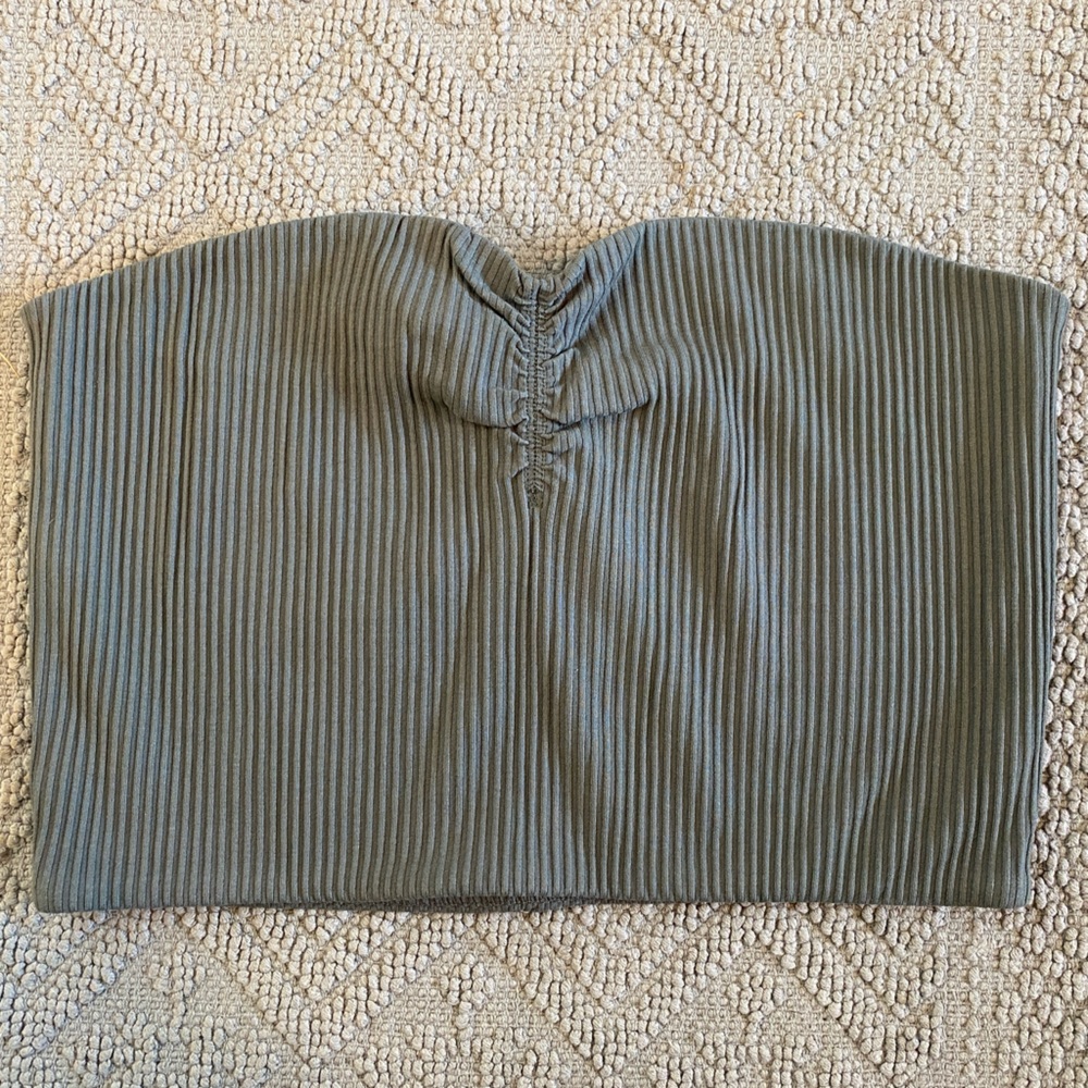 NWT Wilfred Gaby ribbed sage top